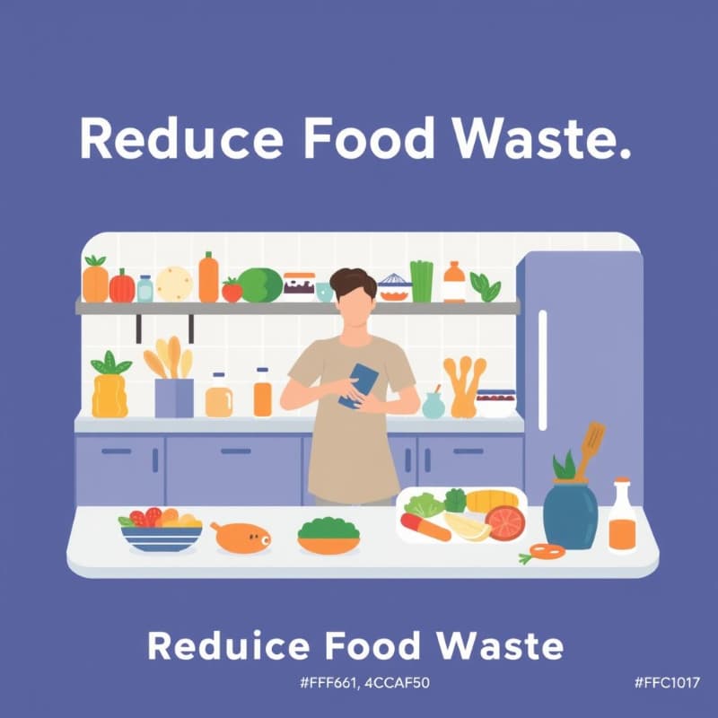 잔반 줄이기 & 제철 식재료 먹기