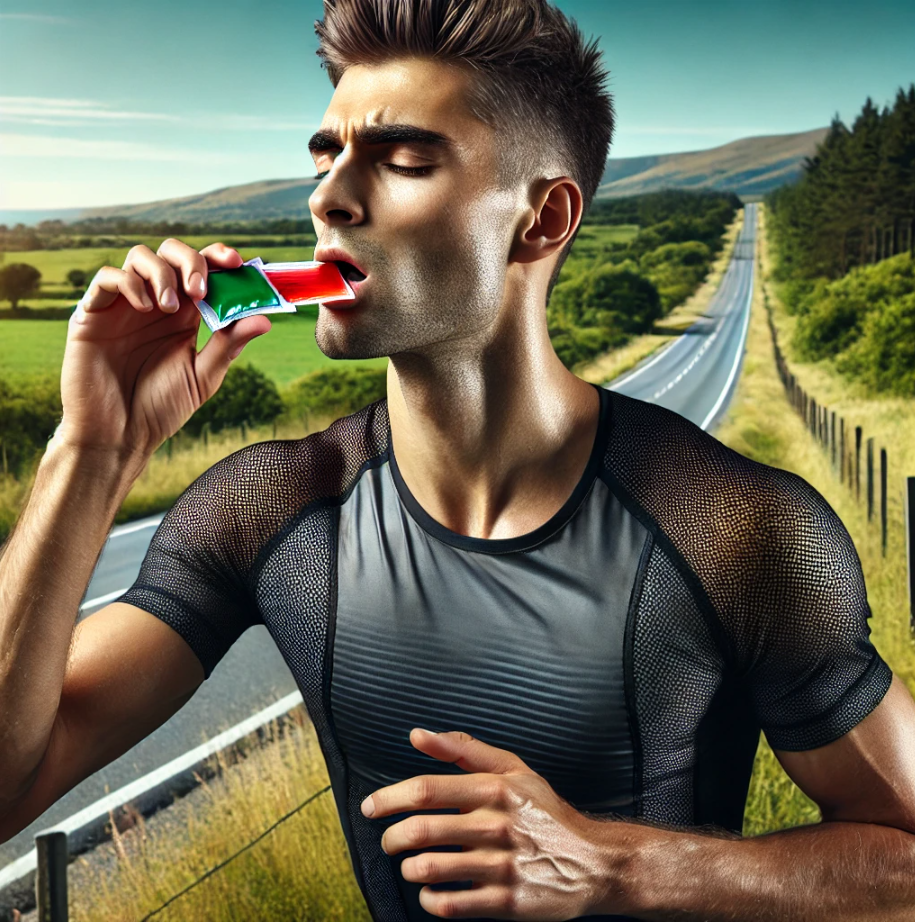 러닝시 최적의 에너지젤 섭취 관련 사진