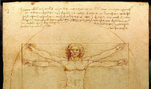 레오나르도 다 빈치, 인체 남자 이미지