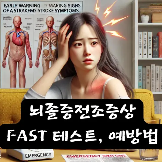 뇌졸증전조증상 예방 FAST