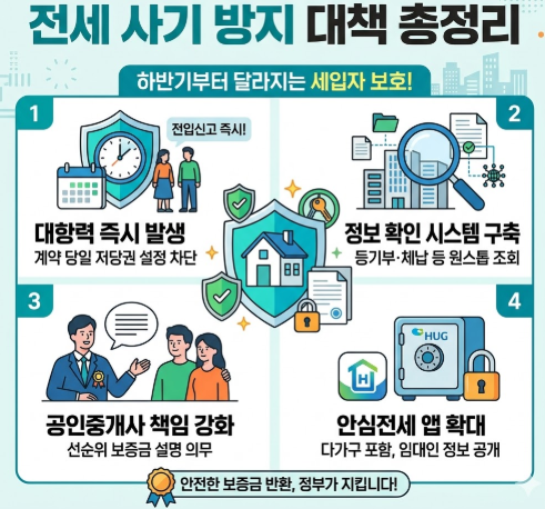 전세 사기 방지 대책 총정리