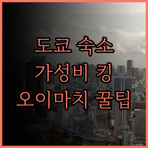 도쿄 여행 필수 VIA INN SHI