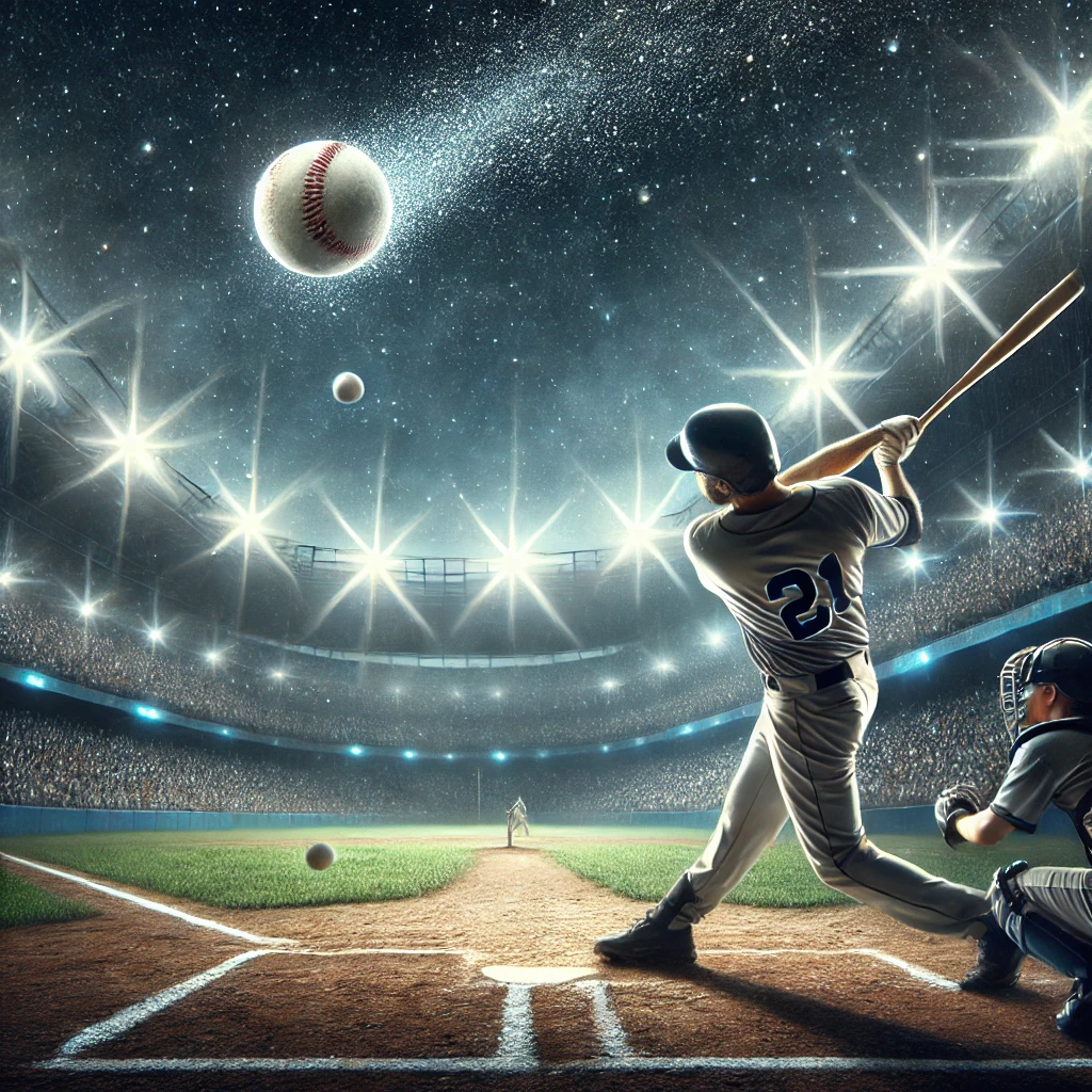 불꽃야구 첫 홈런1