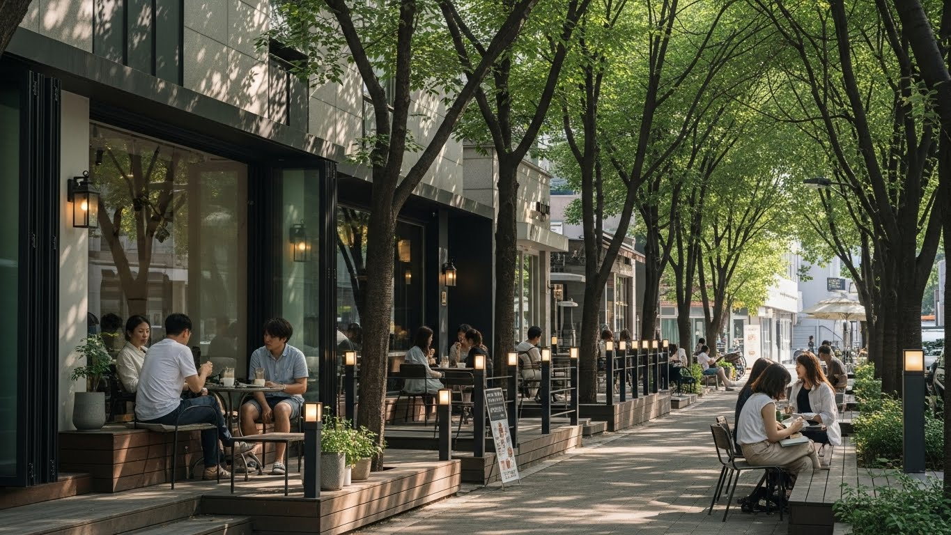 4.19 카페거리의 고즈넉한 오후