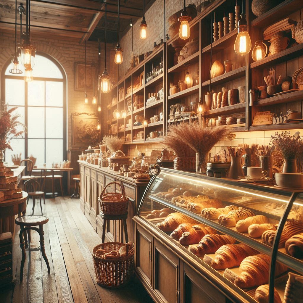 베이커리 배경