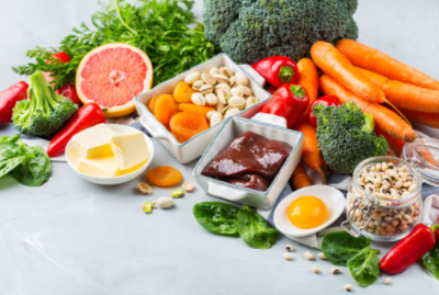 비타민 A 급원 식품 이미지