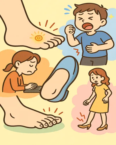 티눈이 생기는 이유와 잘못된 생활습관28