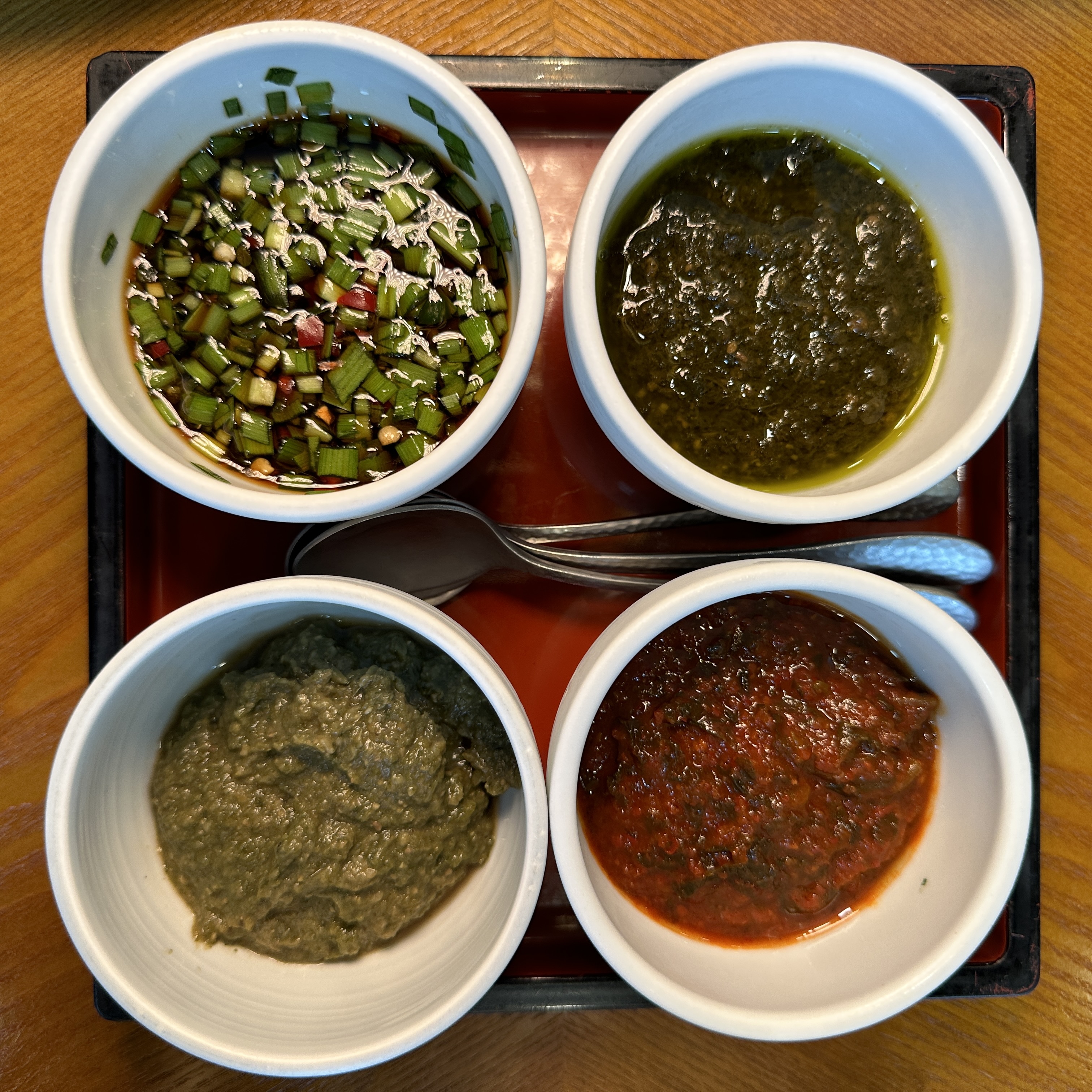 곰배령 나물밥 소스