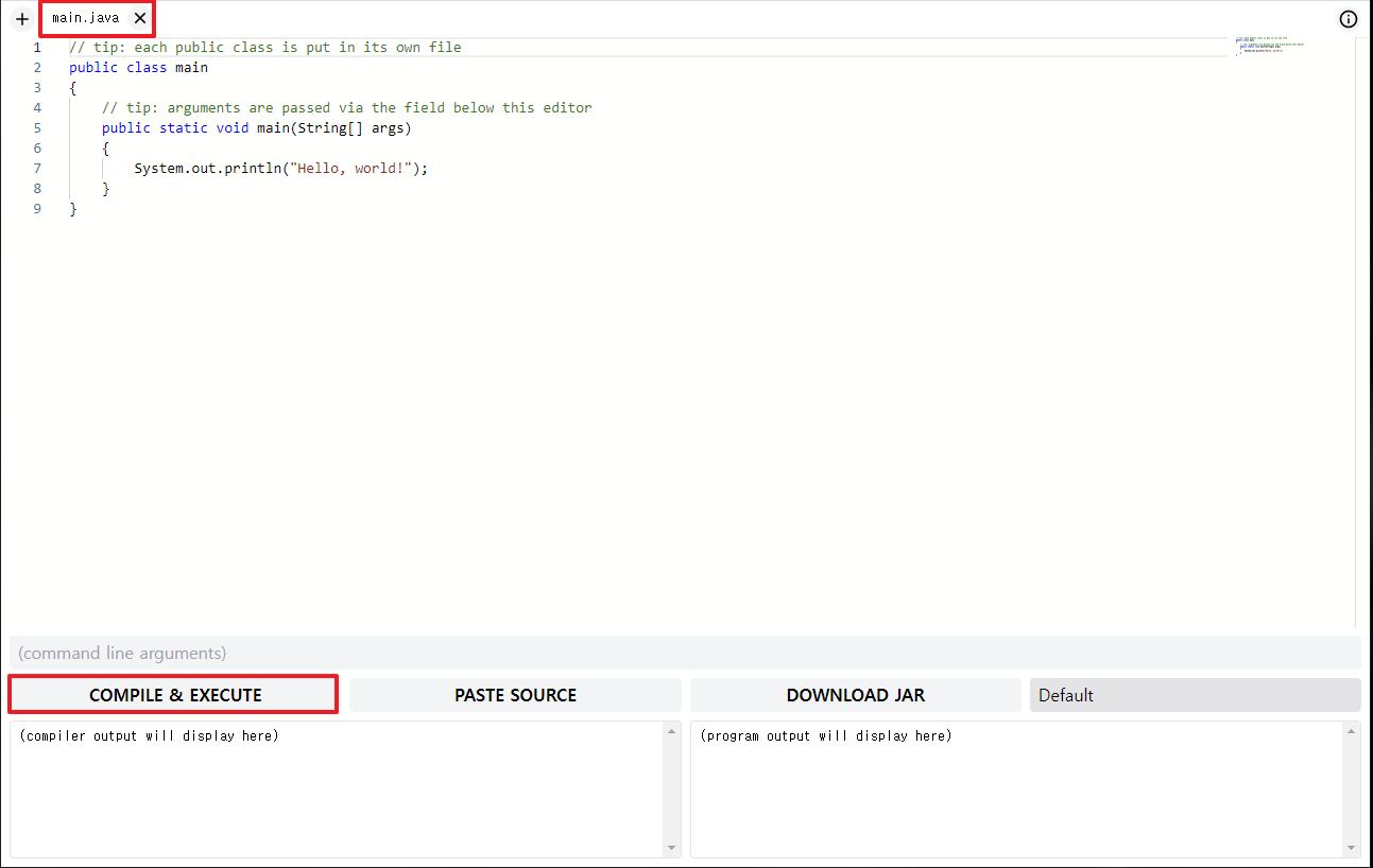 java-online-ide