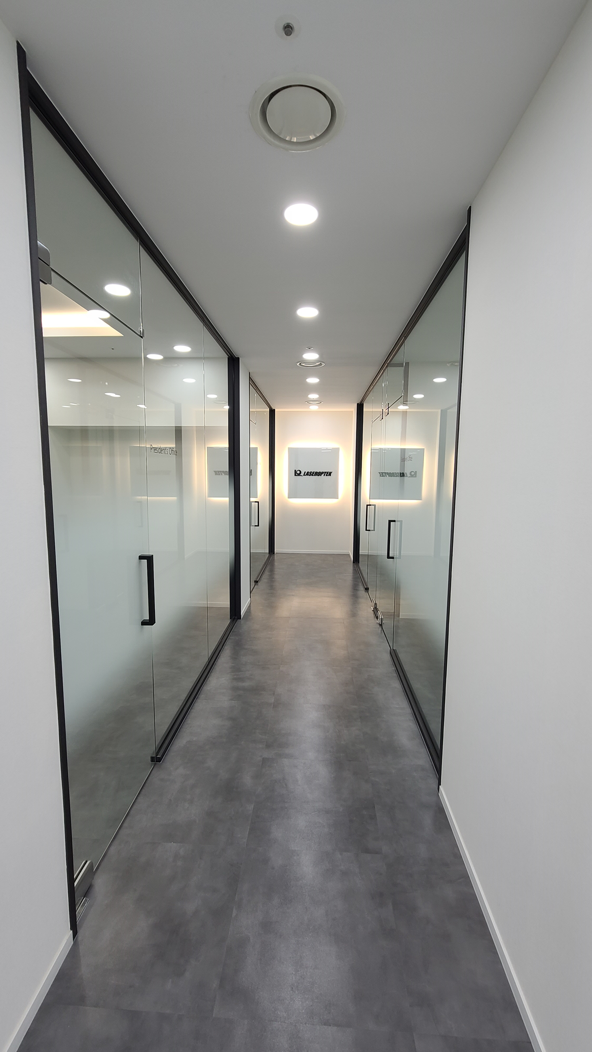 사무실유리문인테리어