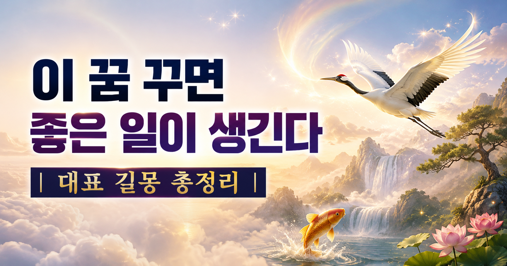 이 꿈 꾸면 좋은 일이 생긴다