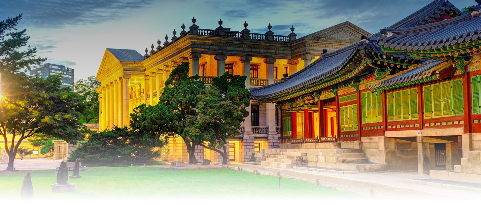 덕수궁 밤의 석조전