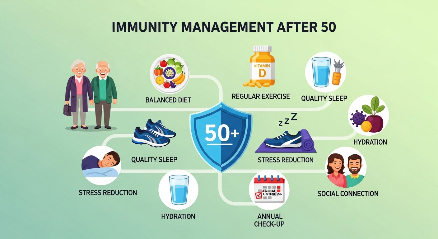 50대 이후 면역력 관리