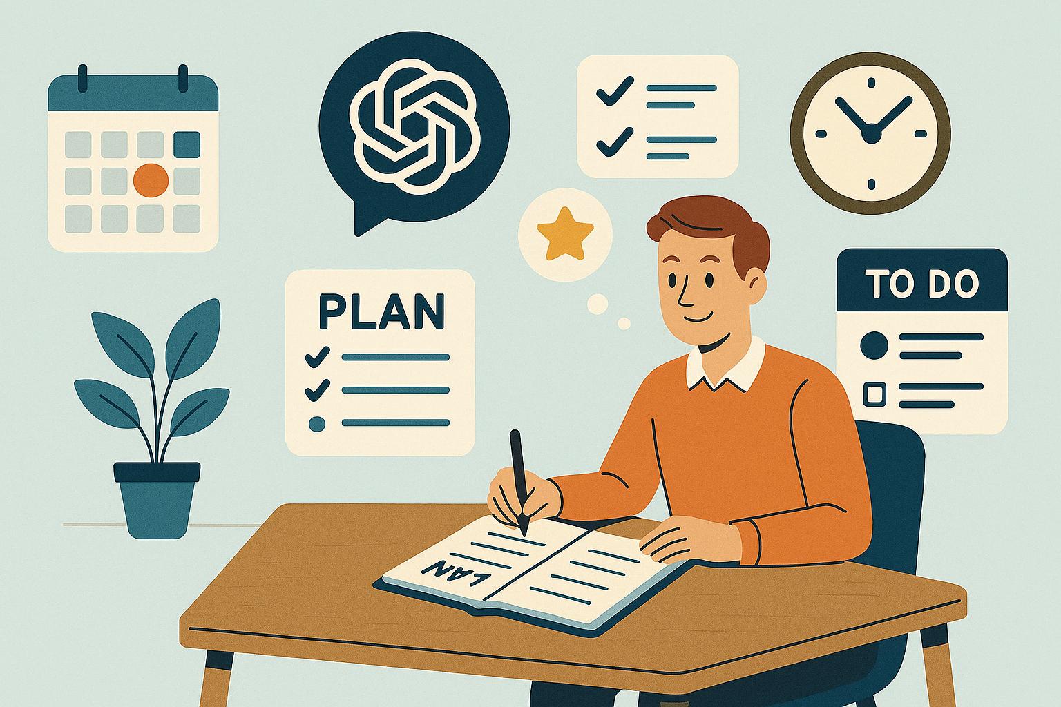 챗GPT로 학습 플래너 & 자기계발 루틴 만들기