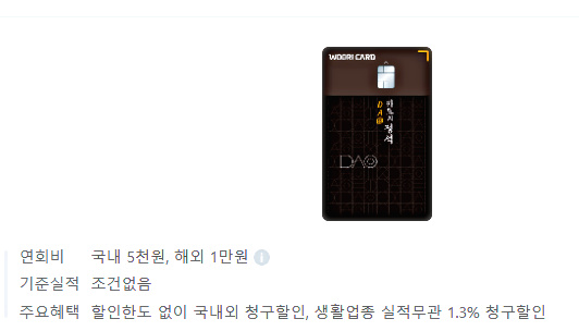 우리카드 "#DA@카드의 정석"