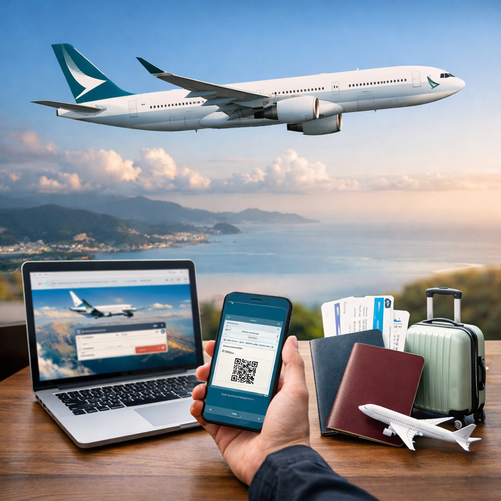 캐세이퍼시픽 홈페이지 바로가기|항공권 예약부터 온라인 체크인·좌석 확인까지 한번에 관련 사진