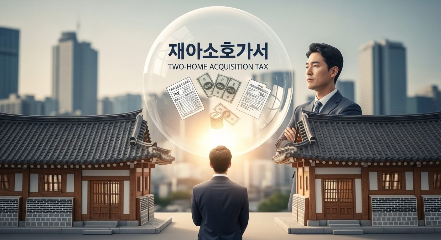 1가구 2주택 취득세율