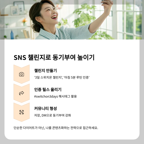 SNS 챌린지 활용법: 인플루언서처럼 스위치온 브랜딩하기