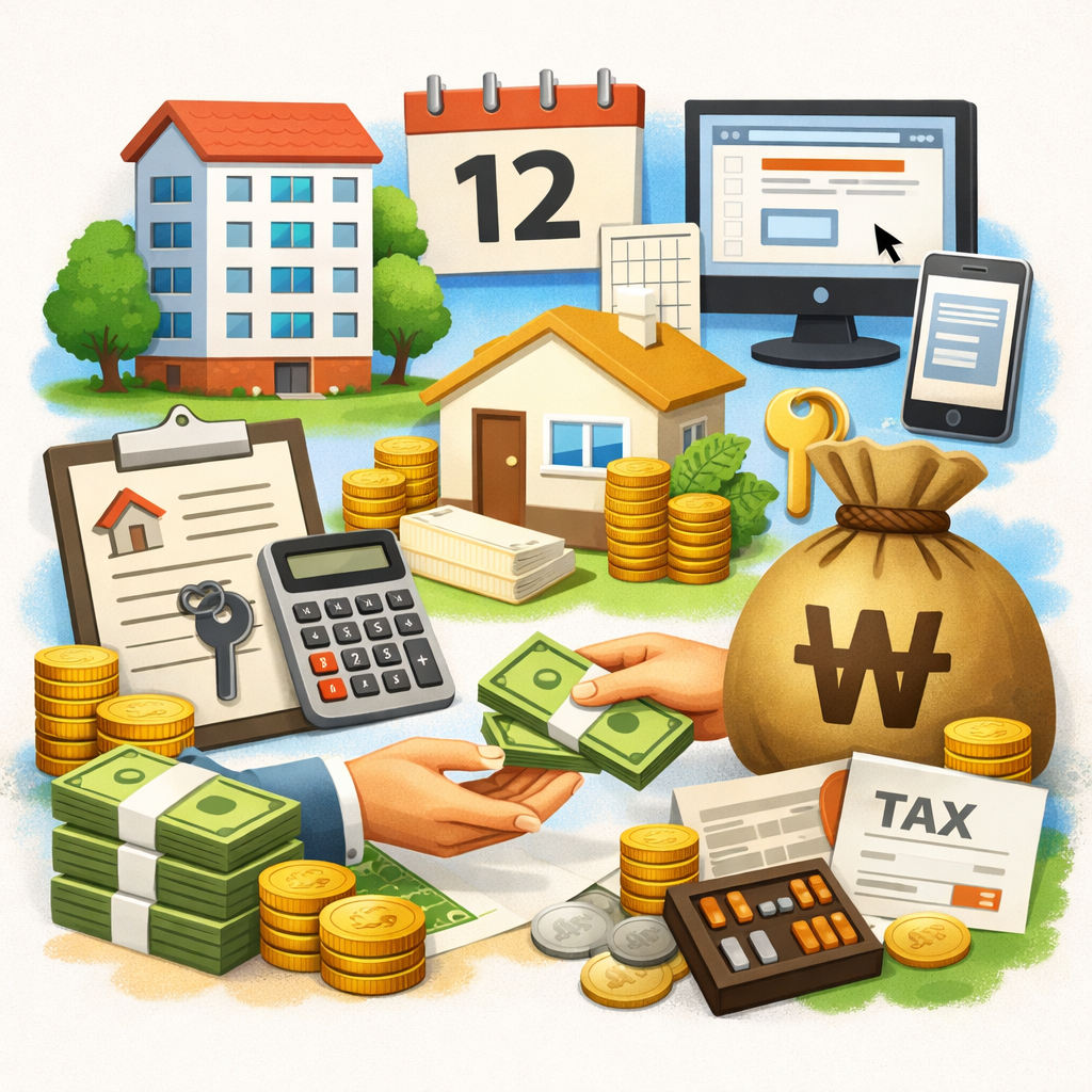 월세 환급금 받는 방법 총정리 (조건&middot;신청방법&middot;연말정산 월세 세액공제) 관련 사진