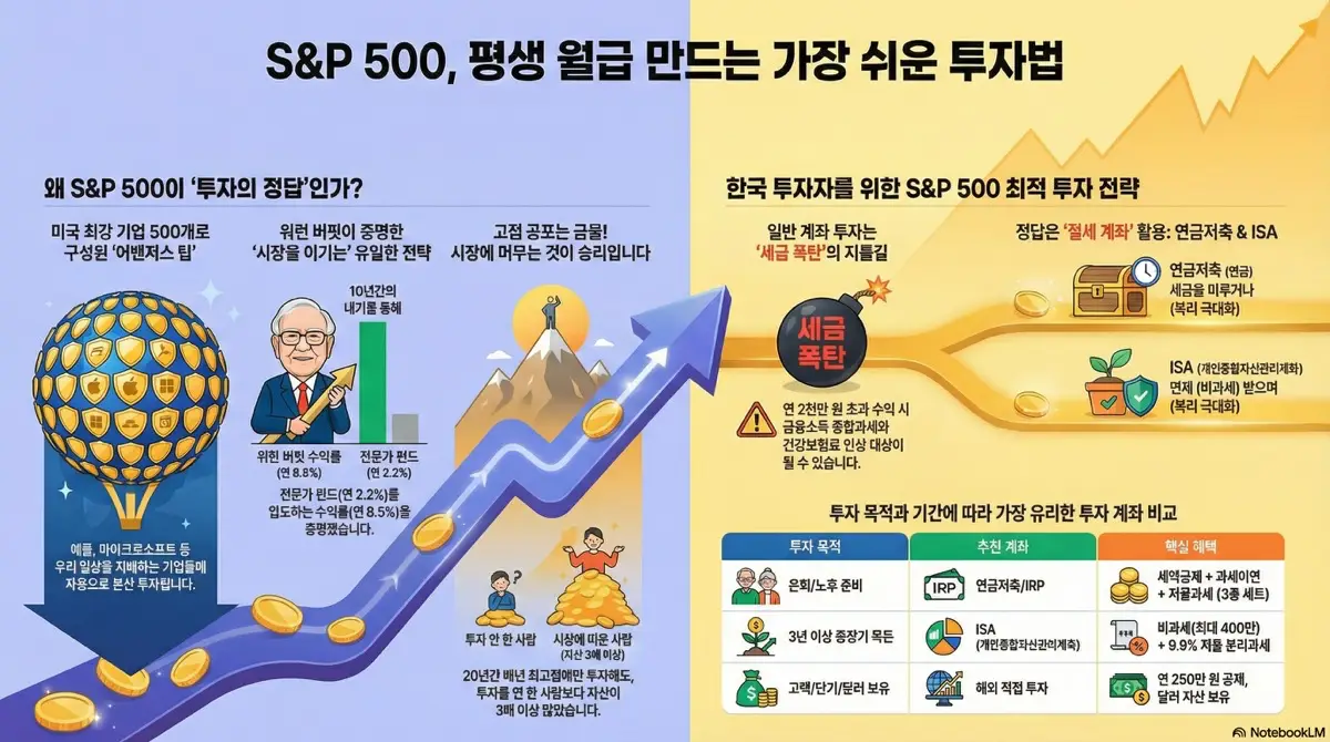 S&amp;P 500 투자 요약