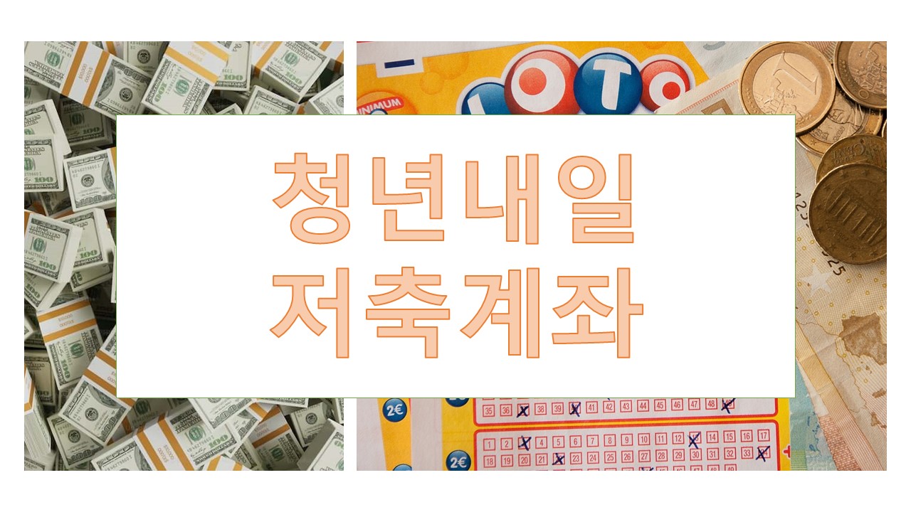 청년내일저축계좌 청년도약계좌 비교분석