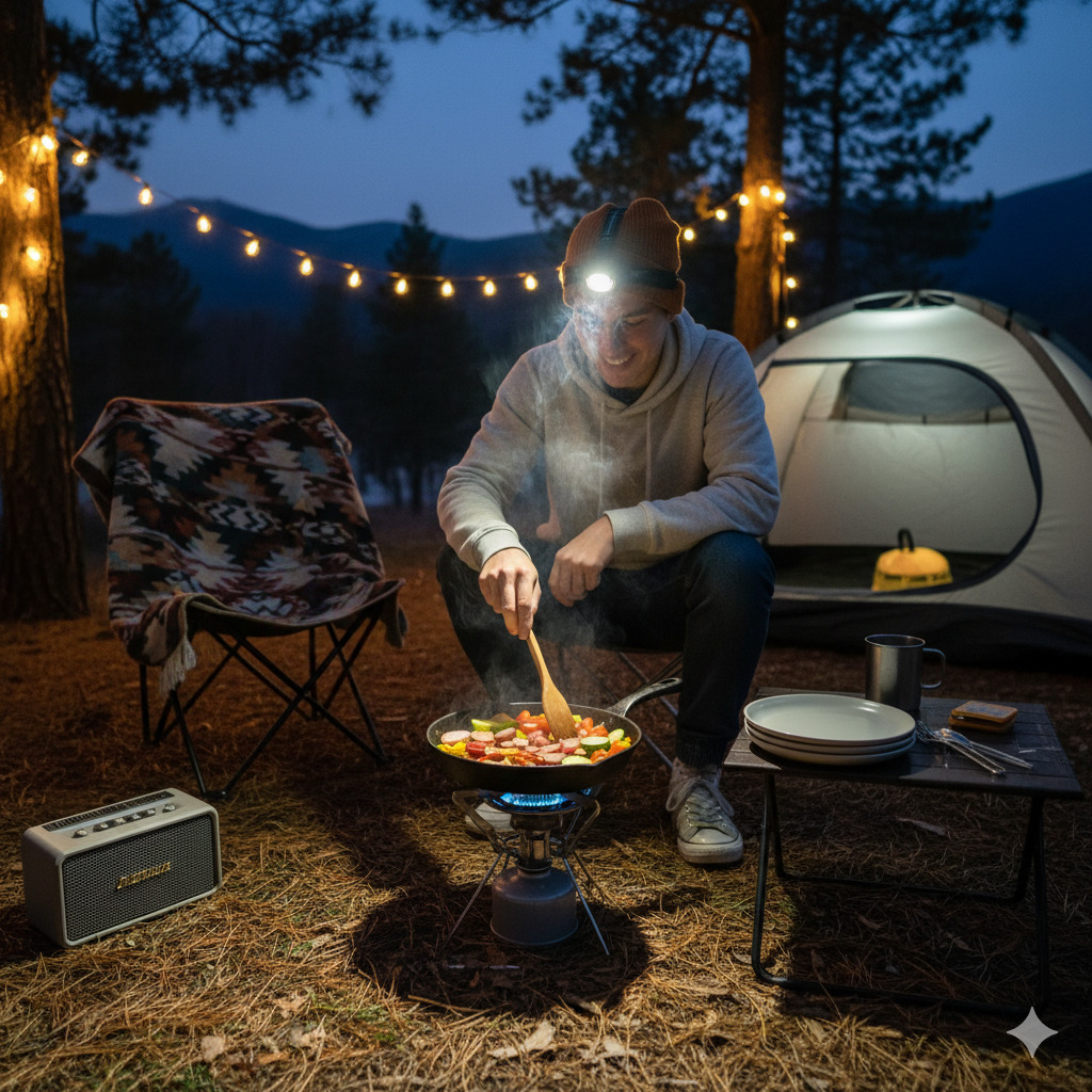 대학생 자취생의 첫 캠핑