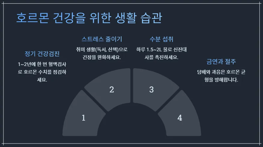 호르몬-건강-생활습관