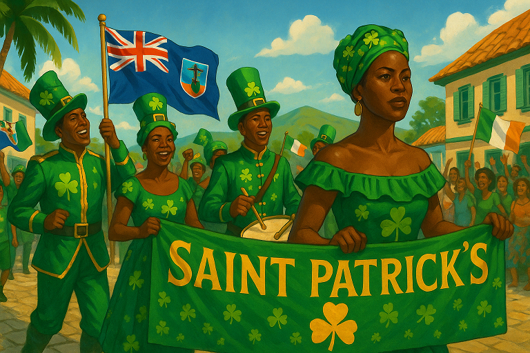 카리브의 활력을 담은 몬세라트의 성 패트릭 축제 (해방,공존,음악)