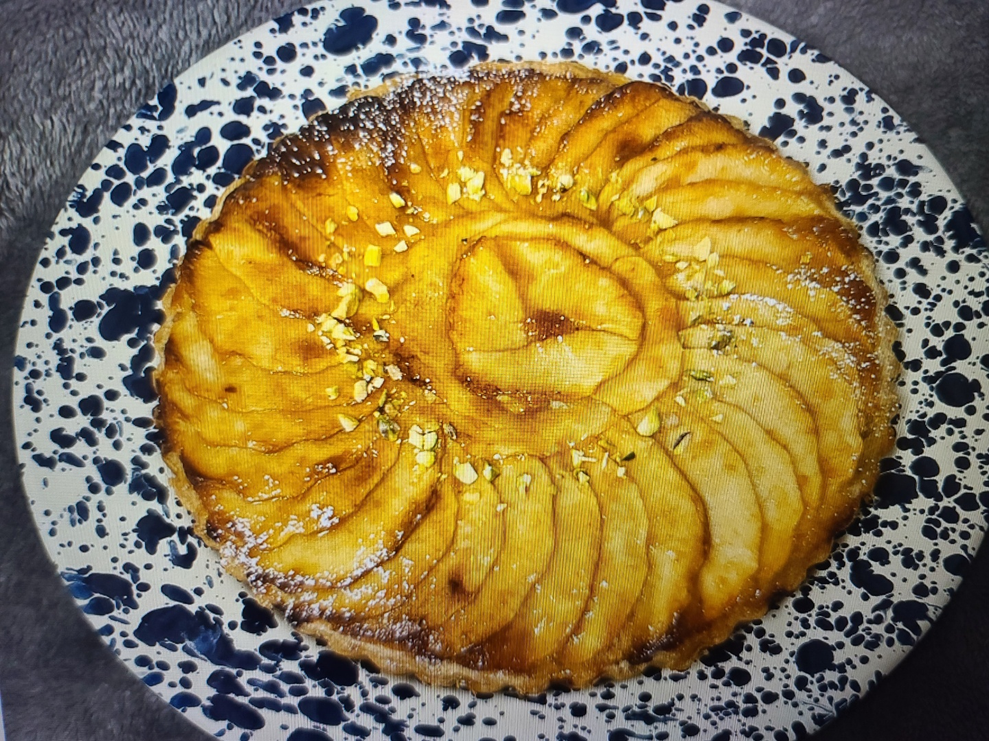 완성된 애플 파이