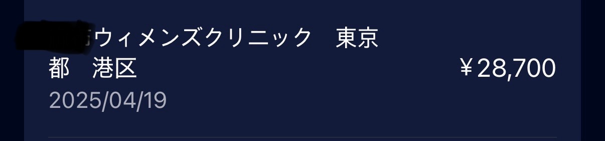 정기검진 카드 명세서