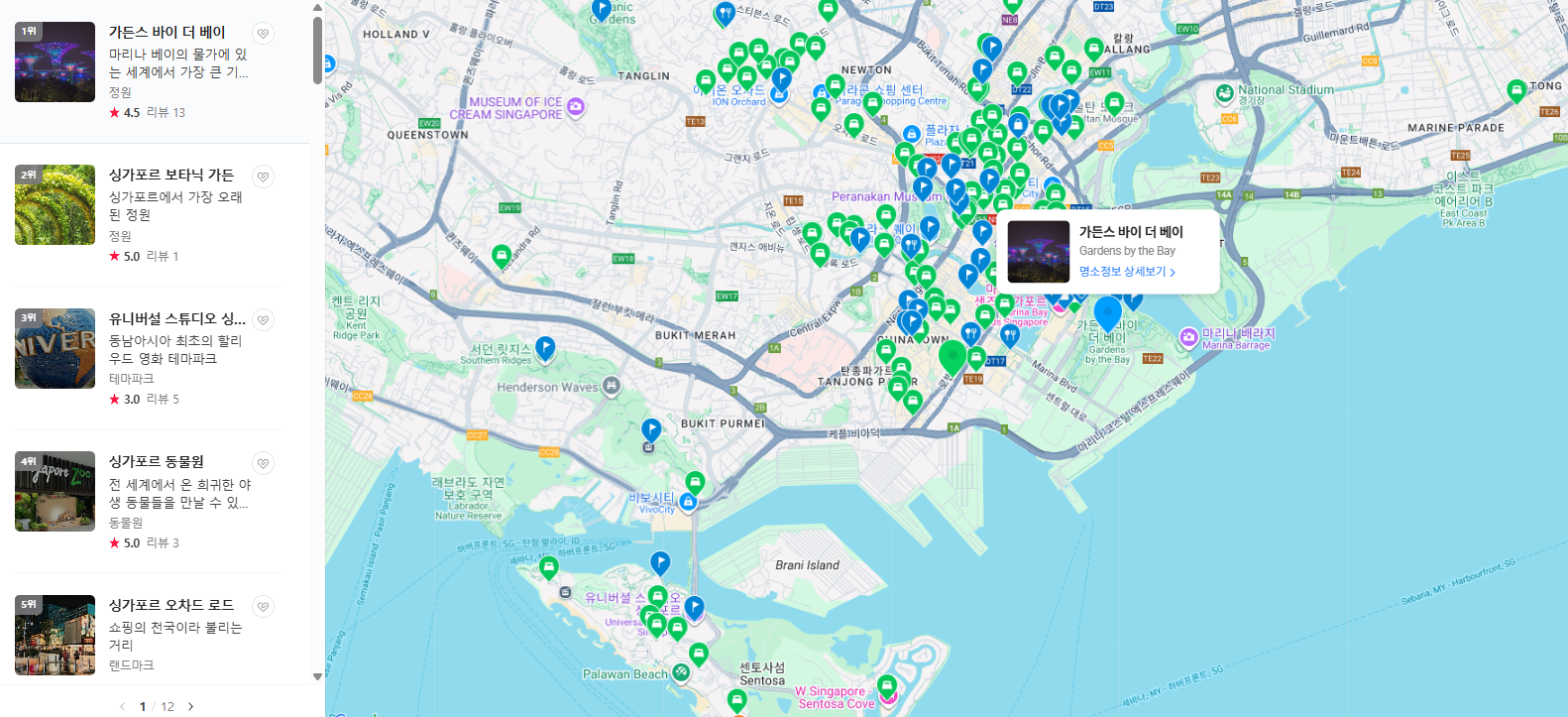 싱가포르 9월 날씨 옷차림 추천 여행지