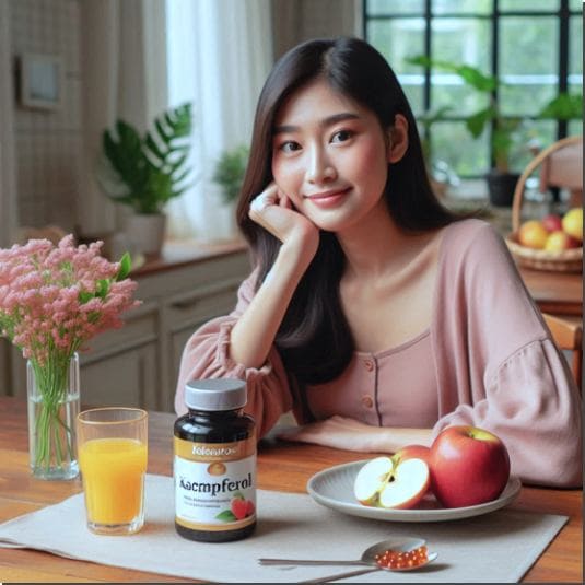 캠페롤 섭취량과 복용법