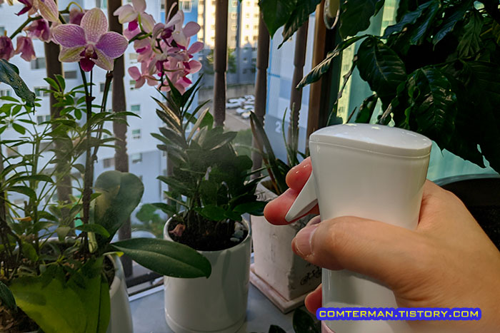 에어라파 분무기 압축 지속시간