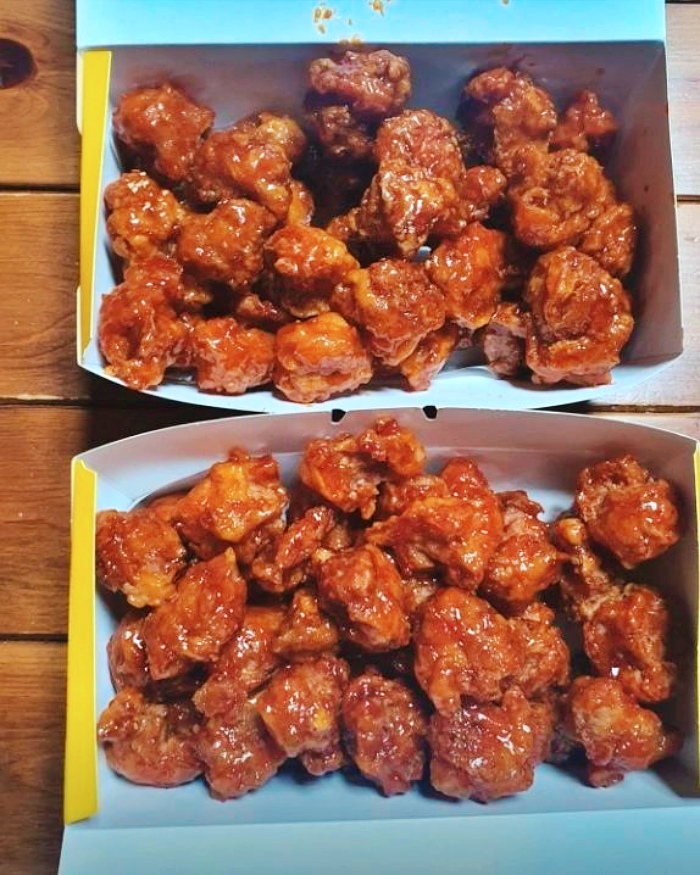 생방송 오늘저녁 오산 오색시장 닭강정 맛집
