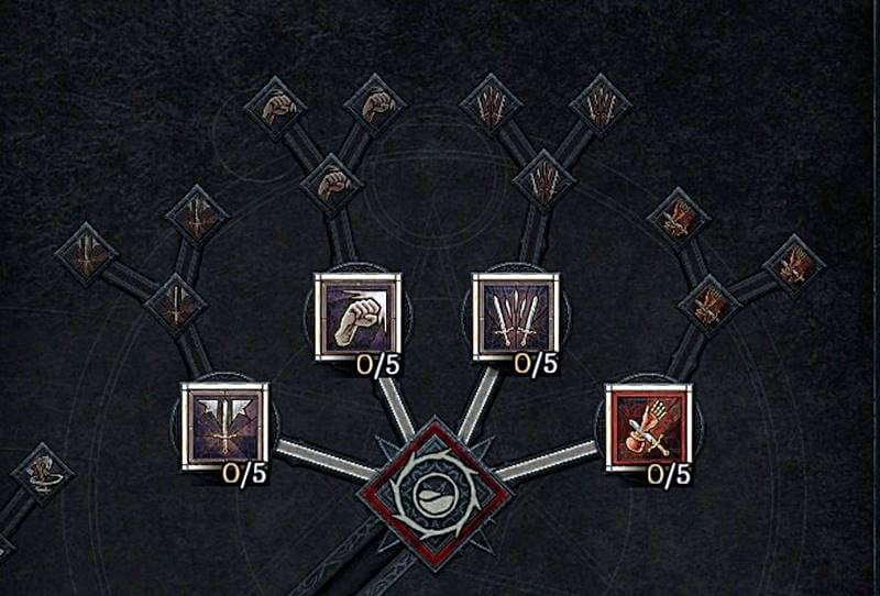 디아블로4-야만용사-스킬트리의-모습