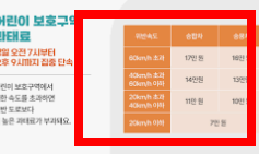 어린이보호구역 신호위반 범칙금 안내