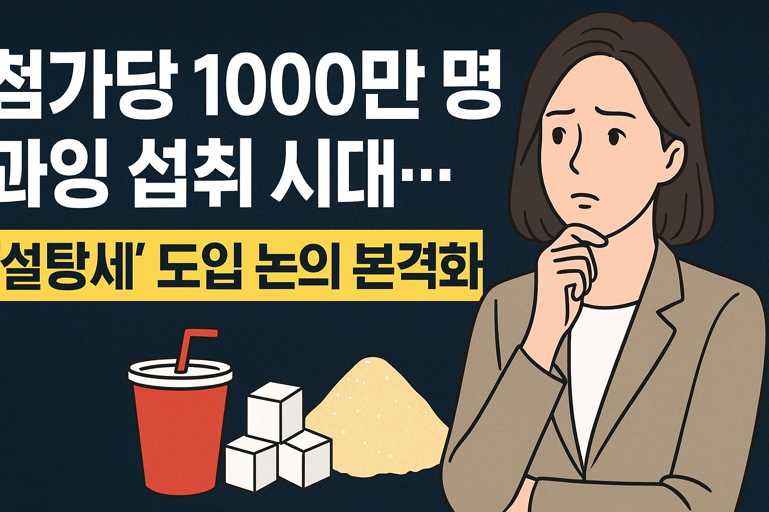 정책_설탕제 검토