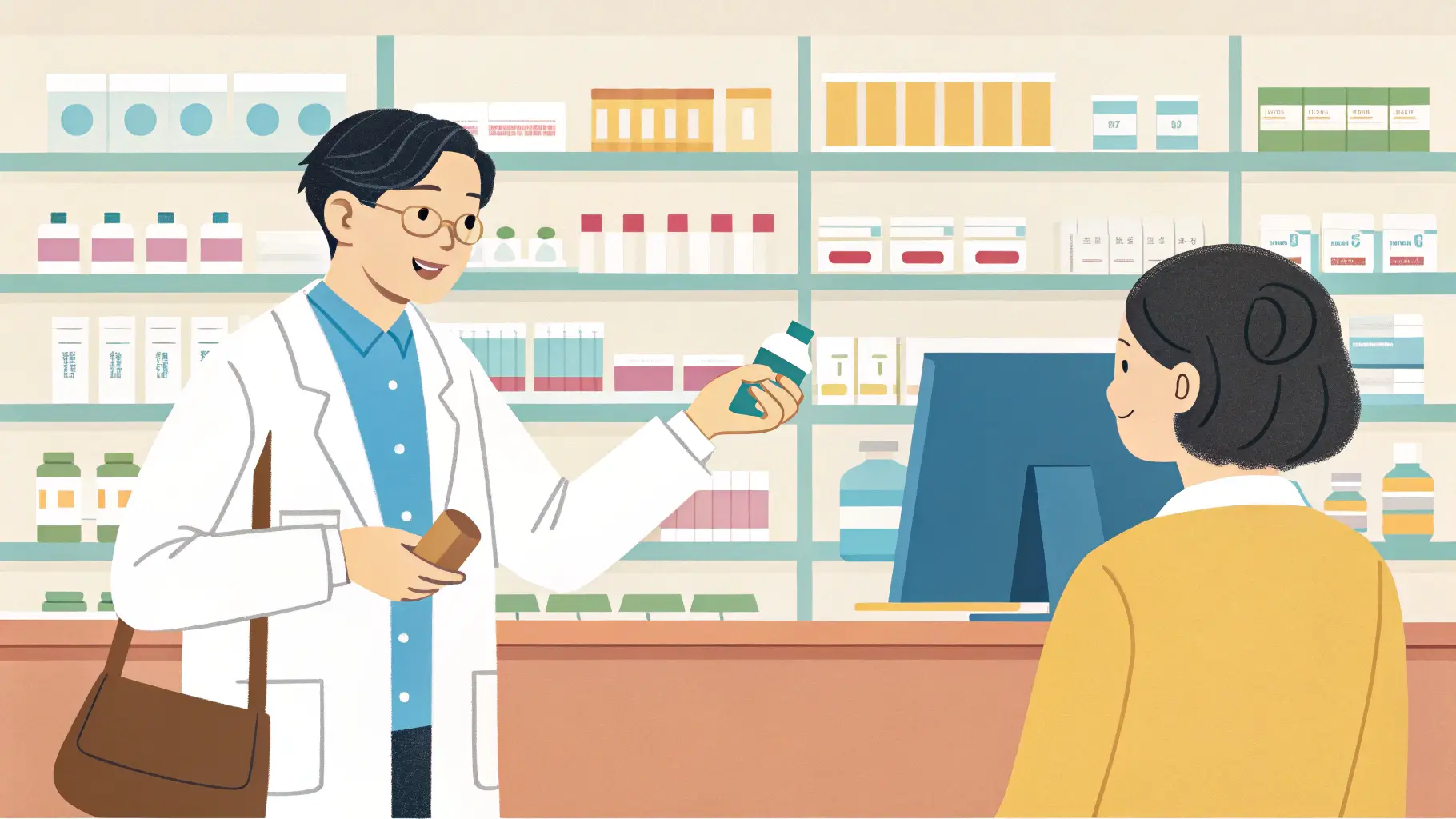 드럭스토어를 찾을 때 - ドラッグストアはどこですか