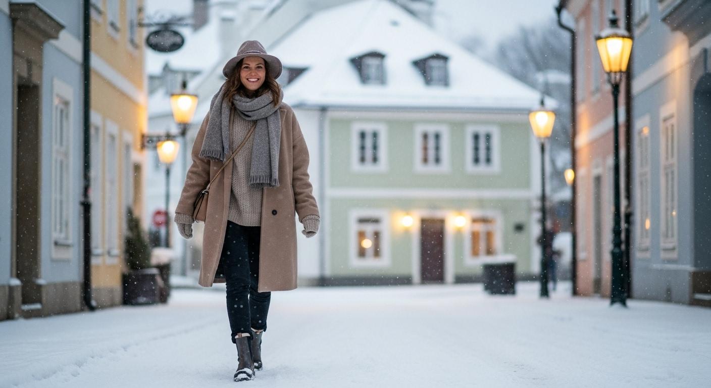 겨울 여행 패션