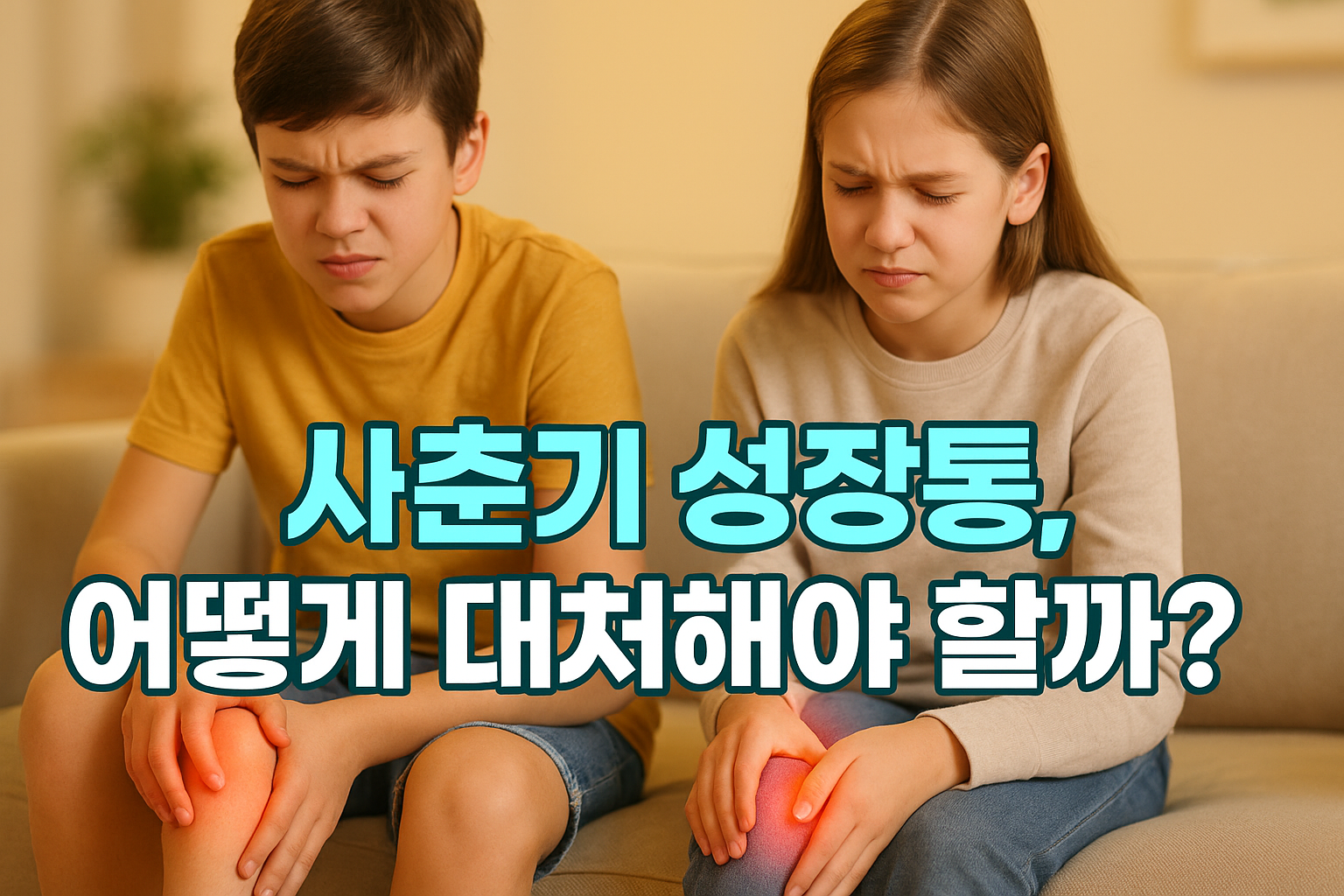 1.사춘기 성장통의 이유와 대응 방법