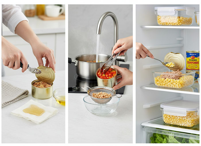 통조림을 건강하게 먹는 방법