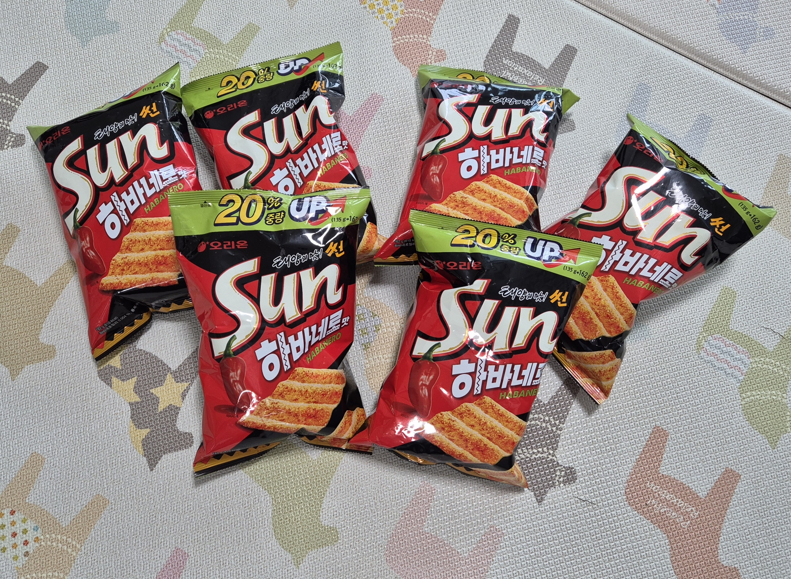 마지막 남은 162g짜리 썬칩 하바네로