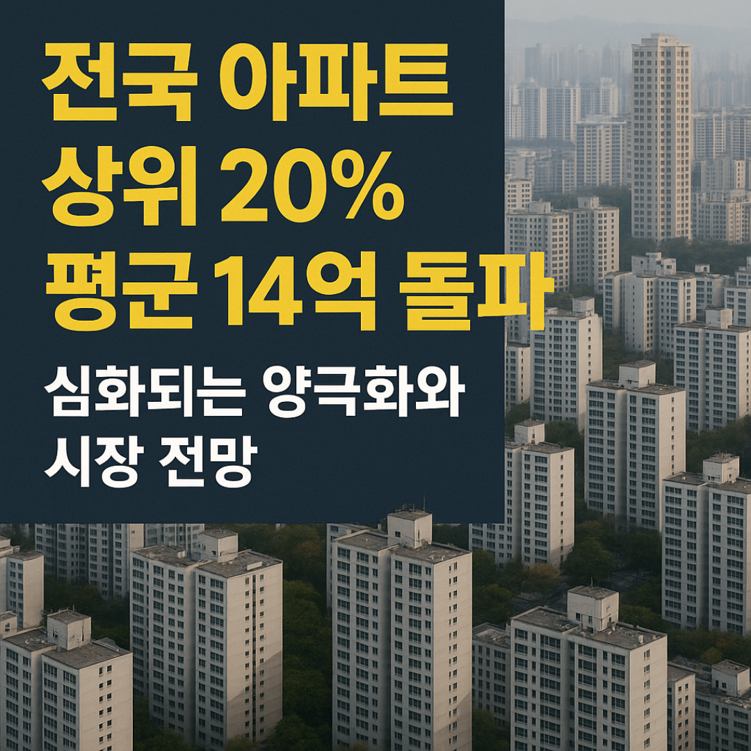 전국아파트-상위20%-평균-14억-돌파-심화되는-양극화와-시장 전망