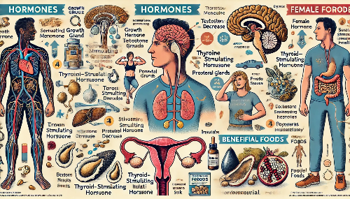 호르몬과 관련된 사진