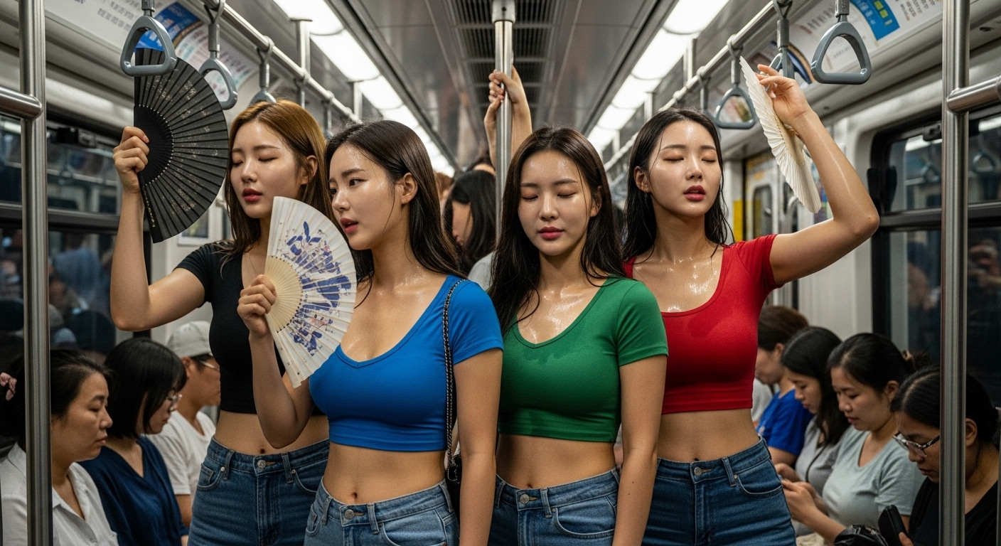 더워하느 여자들