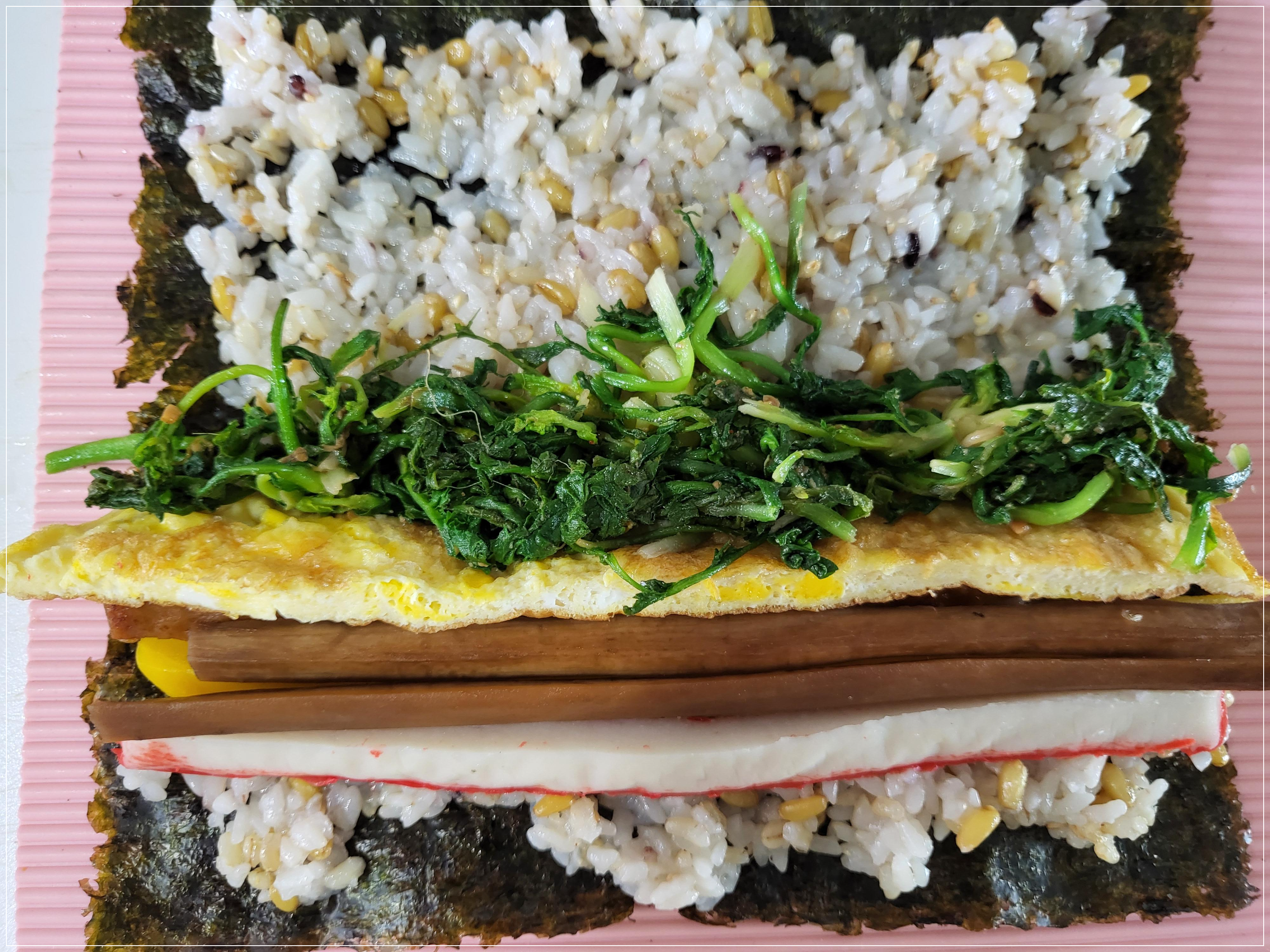냉이김밥