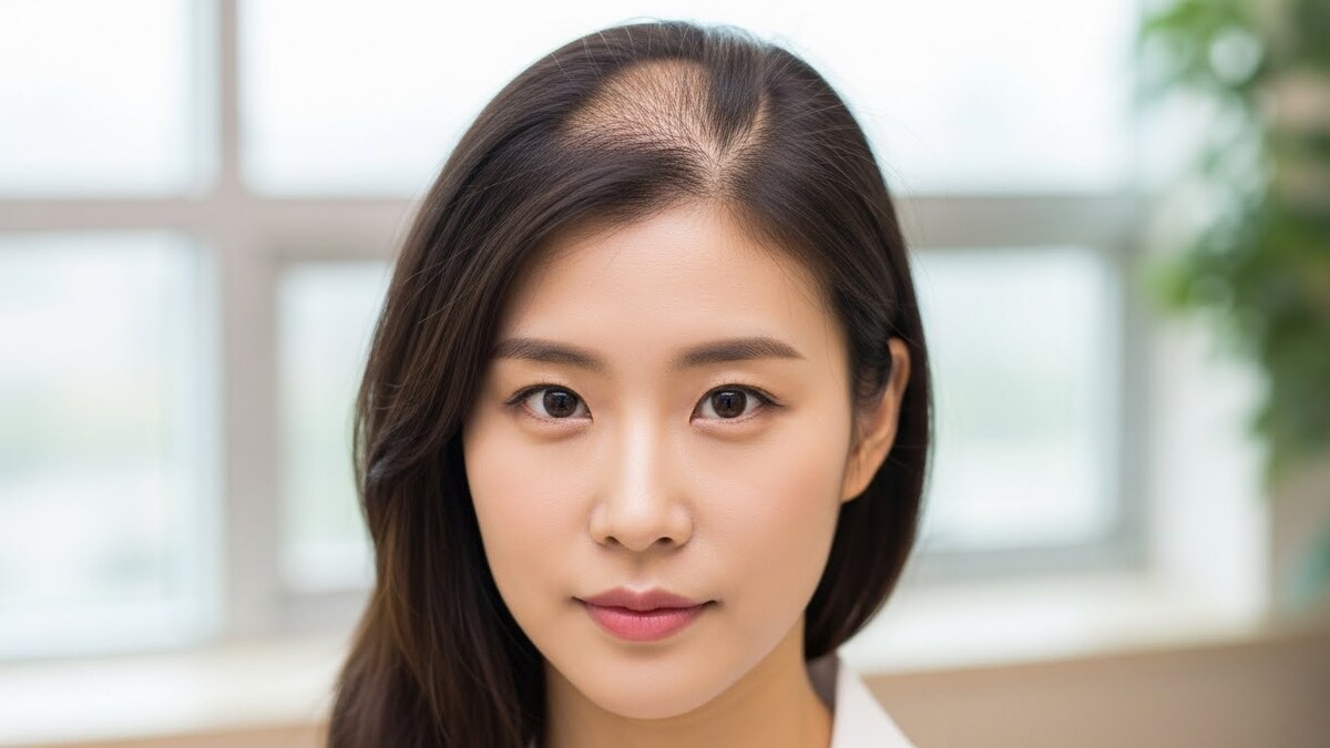 겨울 외출 후 모자&middot;목도리 마찰로 생기는 건조성 M자 손상 예방 요령