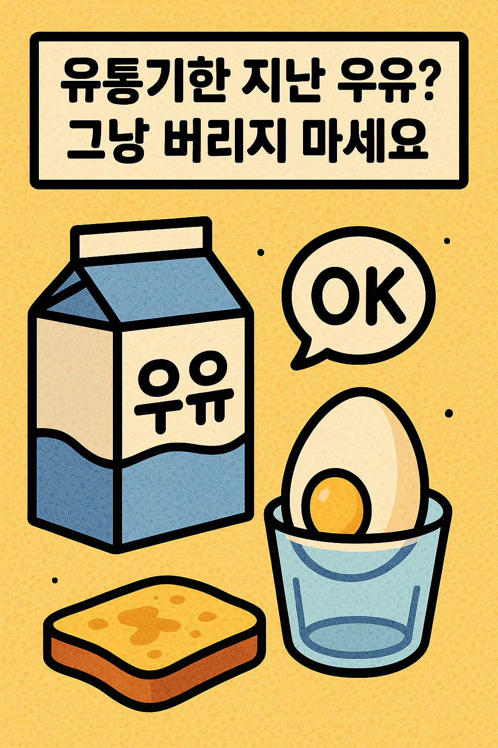 유통기한 지난 우유? 그냥 버리지 마세요