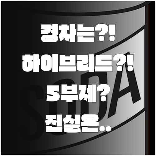경차와 하이브리드도 5부제 대상인지 ..