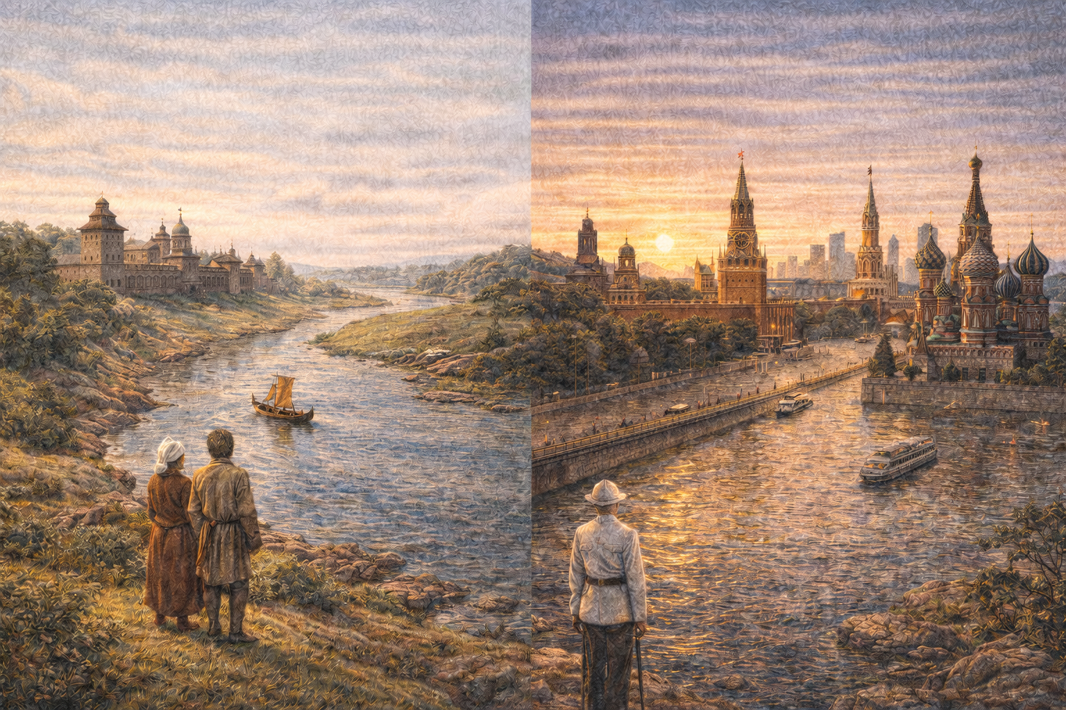 모스크바는 왜 강 이름에서 도시 이름이 시작되었을까